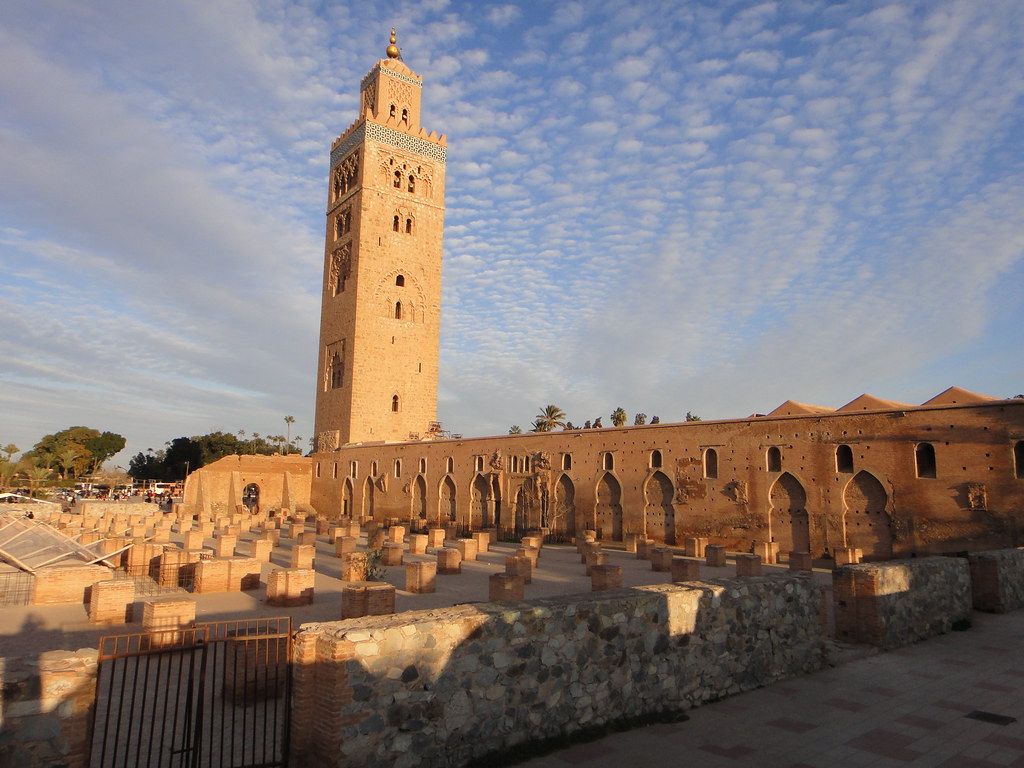 La Koutoubia à l'heure dorée