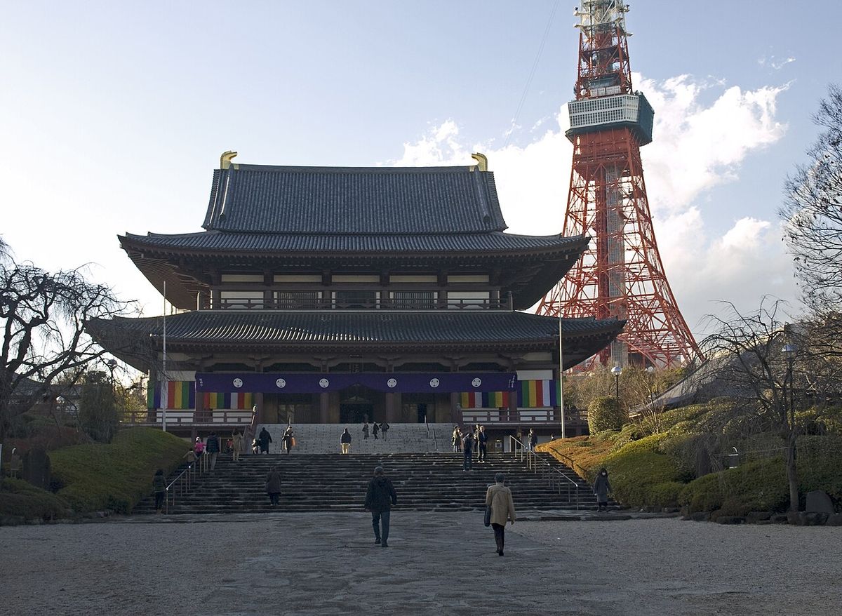 Zōjō-ji and Tokyo Tower